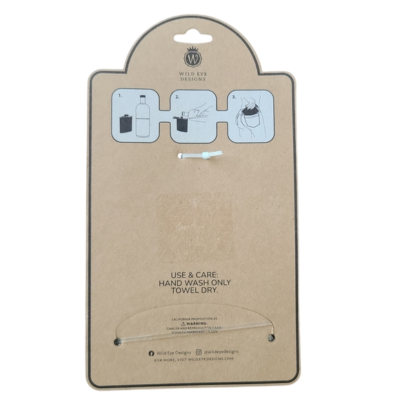 NWOT | WILD EYE DESIGNS | HIP FLASK | DEAR SANTA, DEFINE NAUGHTY | 70Z - Picture 6 of 7